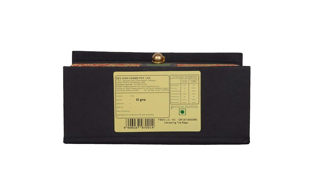 Bagan Fresh Darjeeling Tea    Box  25 pcs